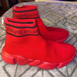 Juicy Couture sock runner shoes size 5